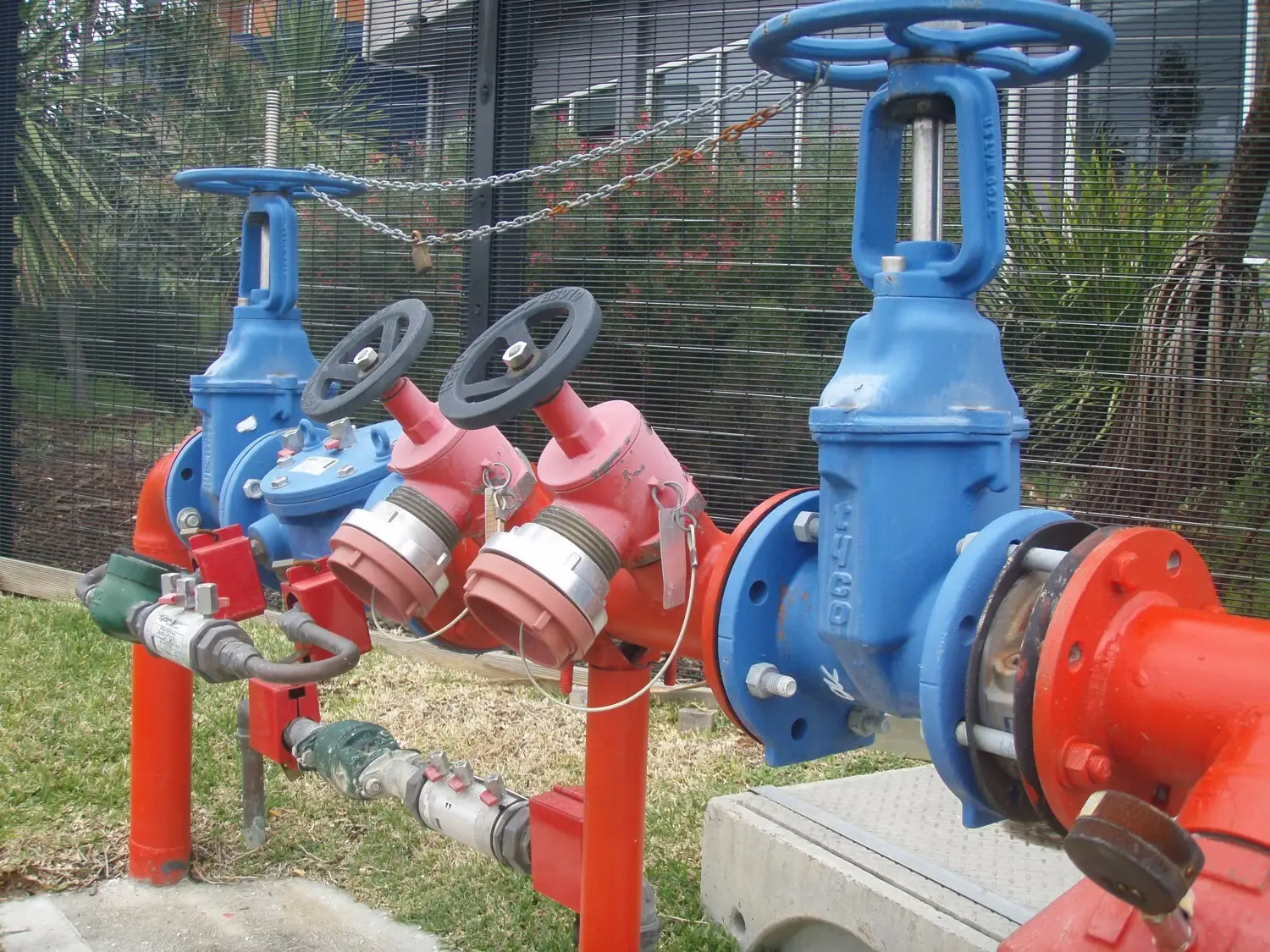 Image of a backflow prevention device